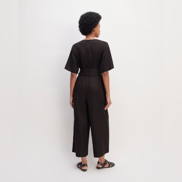 NWOT Everlane The Wrap Jumpsuit in Linen